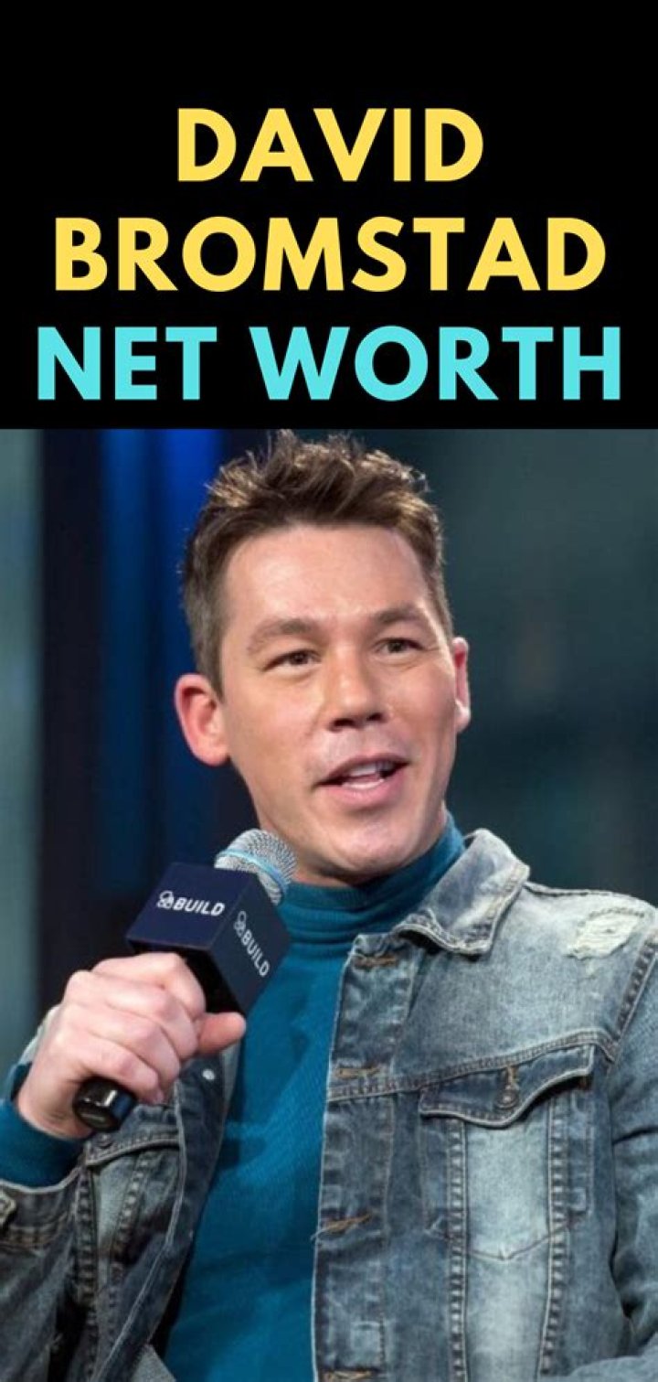 Know The Impressive Net Worth Of David Bromstad