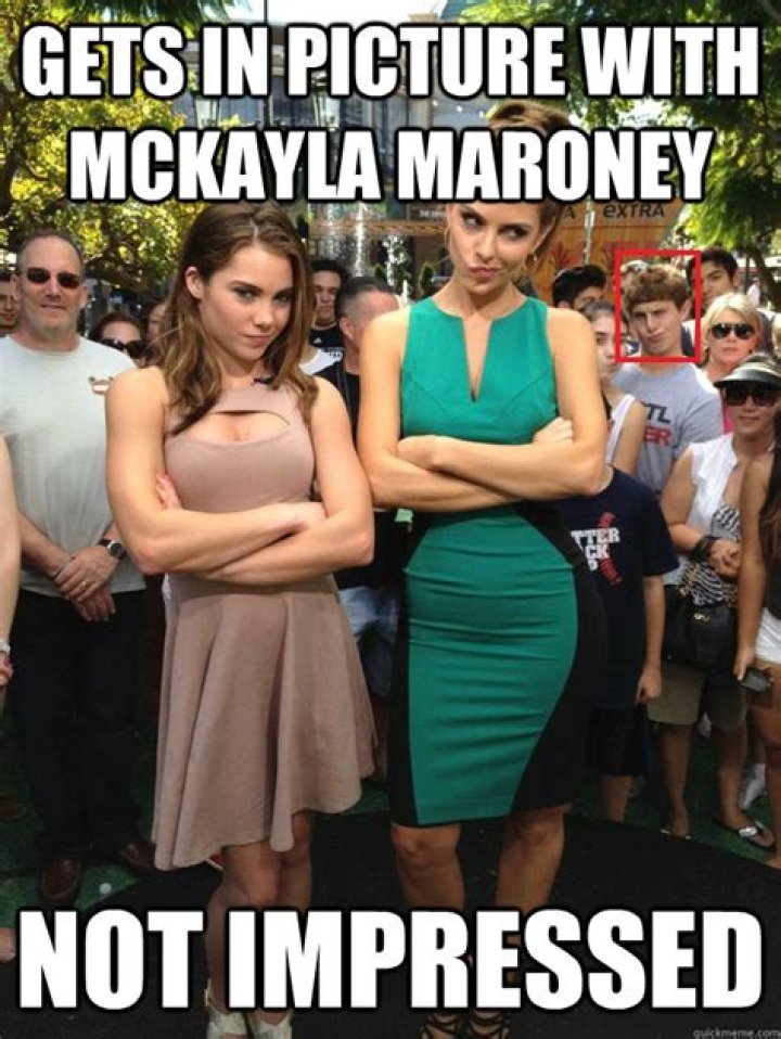 McKayla Maroney Spoofs "Not Impressed" Meme ·