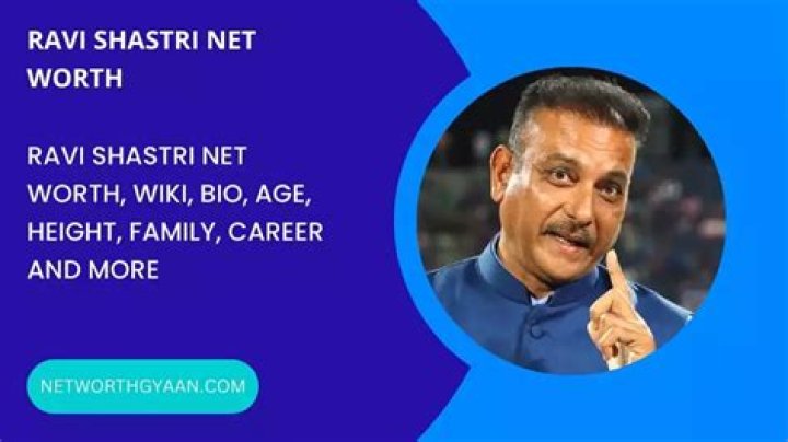 Ravi Shastri Net Worth, Bio, Age, Wiki, Height, Zodiac & Relationships ·