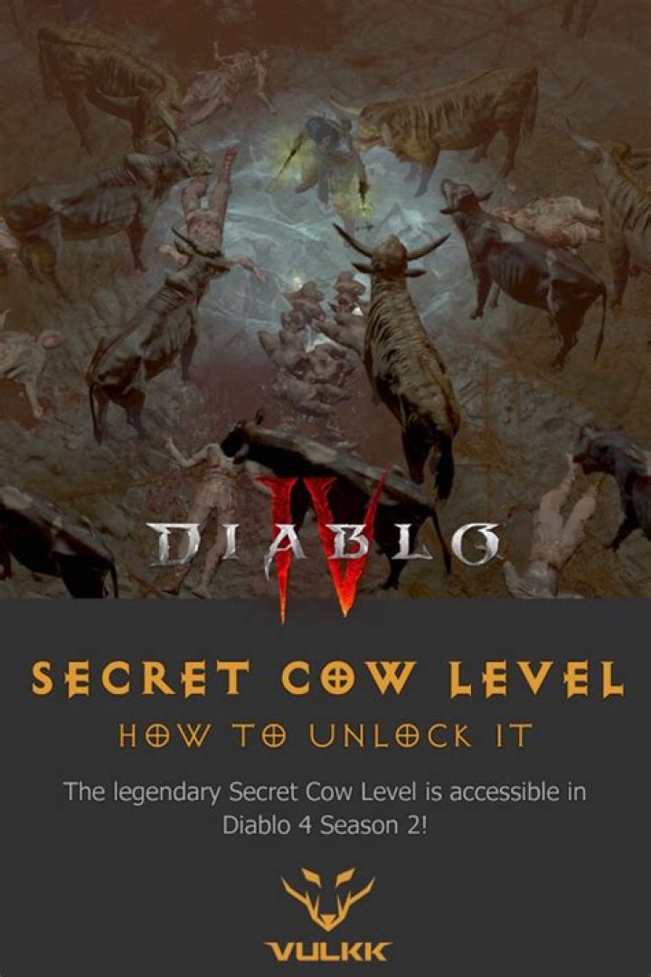 Secret Cow Level Diablo IV