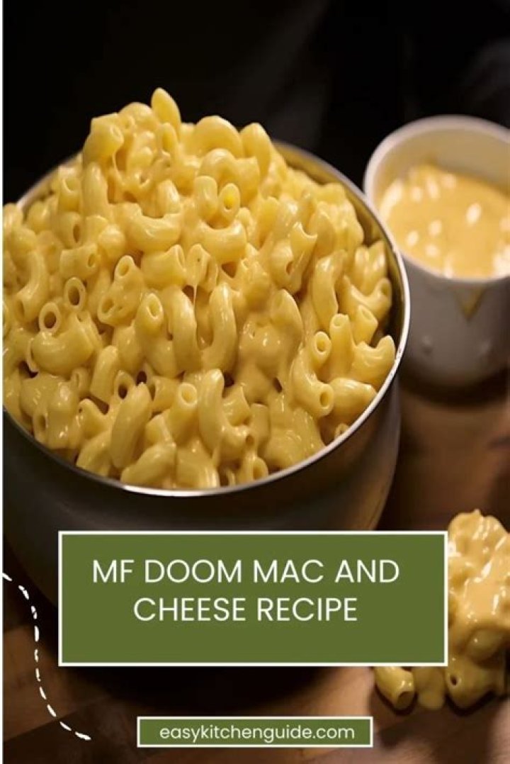 Unlocking The Delights Of MF DOOM Mac N Cheese