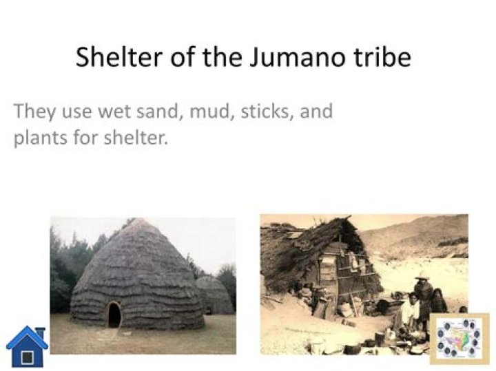 What shelter did the jumano live in? ·